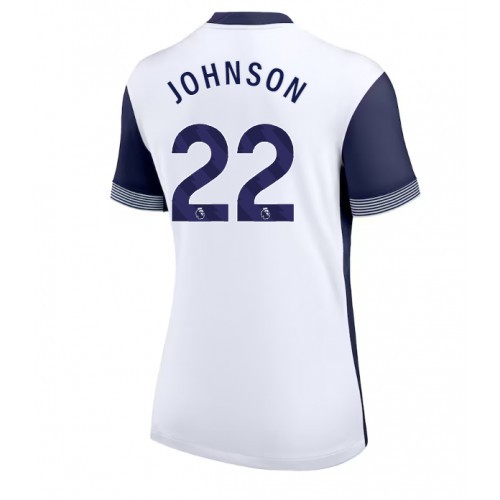 Fotbalové Dres Tottenham Hotspur Brennan Johnson #22 Dámské Domácí 2024-25 Krátký Rukáv